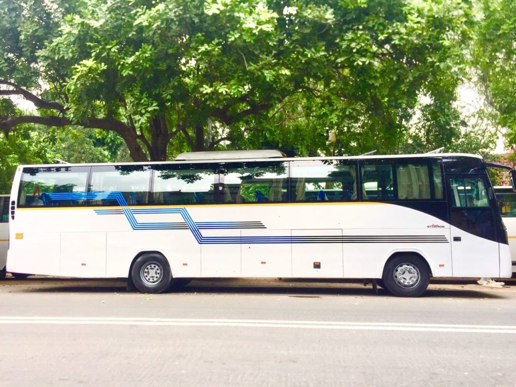 Bus hire in delhi, bus on rent delhi
